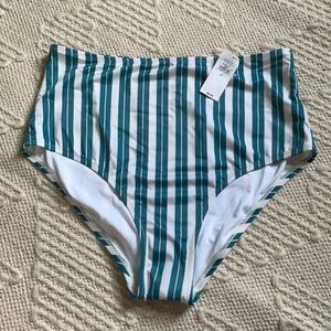 NWT! Old Navy High Waisted Swim Bottoms